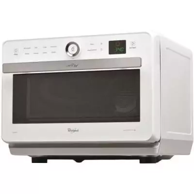 Four à micro-ondes Whirlpool Jet Chef 33L Blanc - 6eme Sens Combi Crisp Vapeur