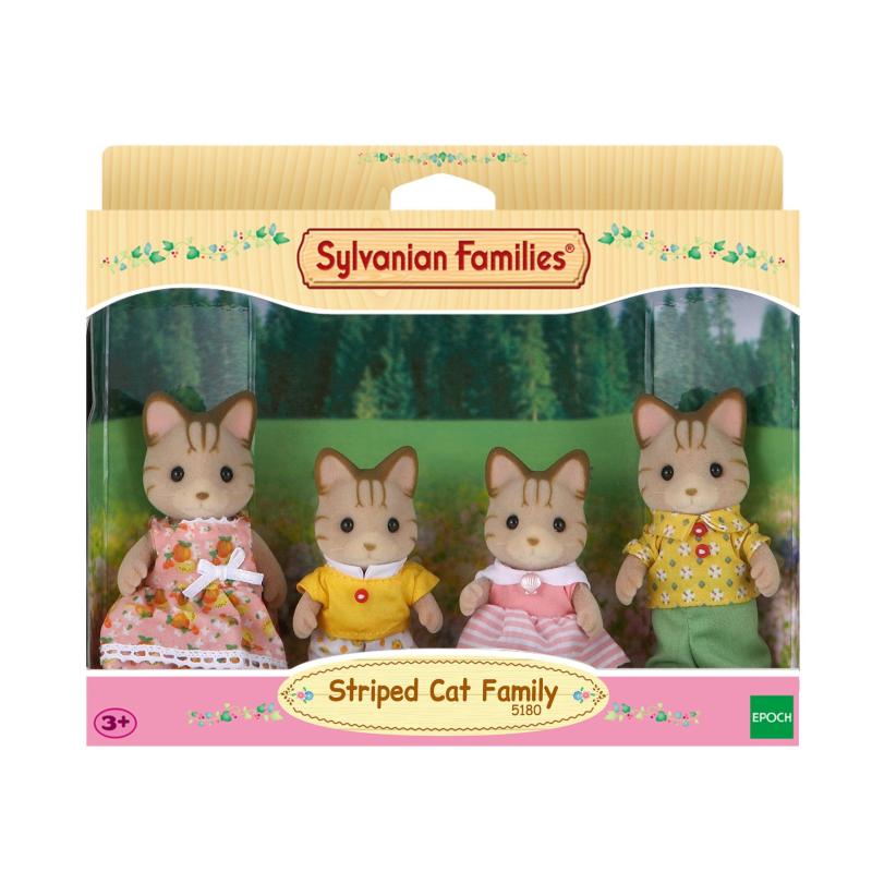Sylvanian Families La famille Chat Tigré
