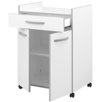 Desserte cuisine L 60cm blanc mat - OSLO: Made in France, plus responsable