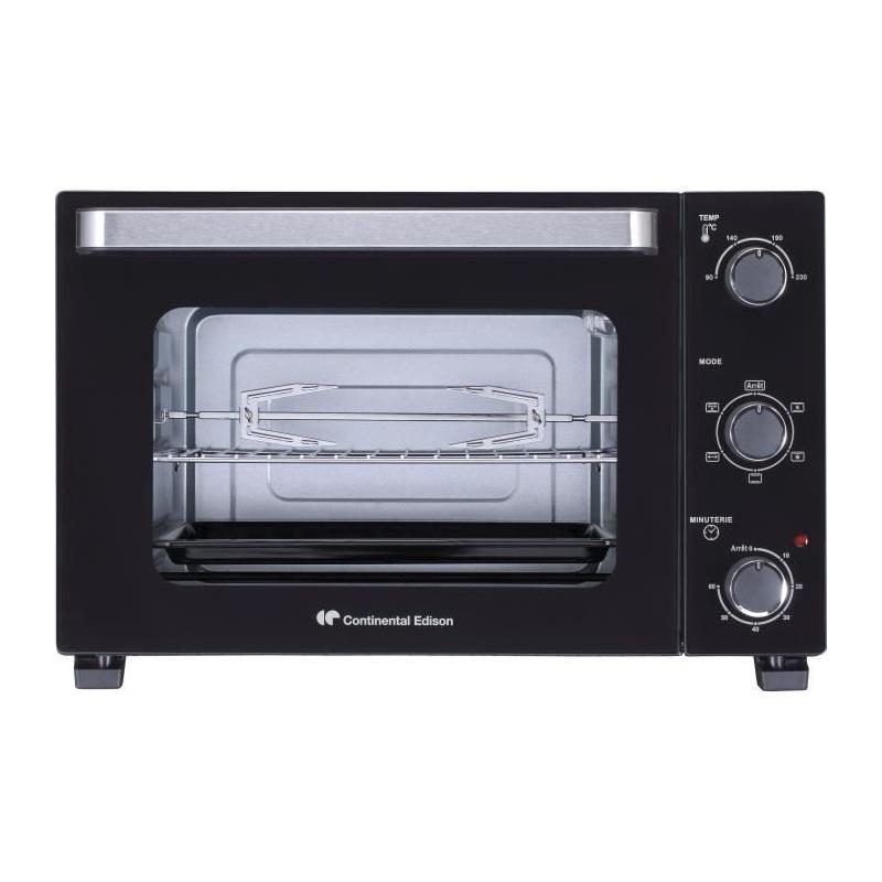 Minifour électrique 35L noir - Rotissoire et Convection naturelle