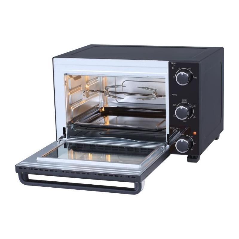 Minifour électrique 35L noir - Rotissoire et Convection naturelle