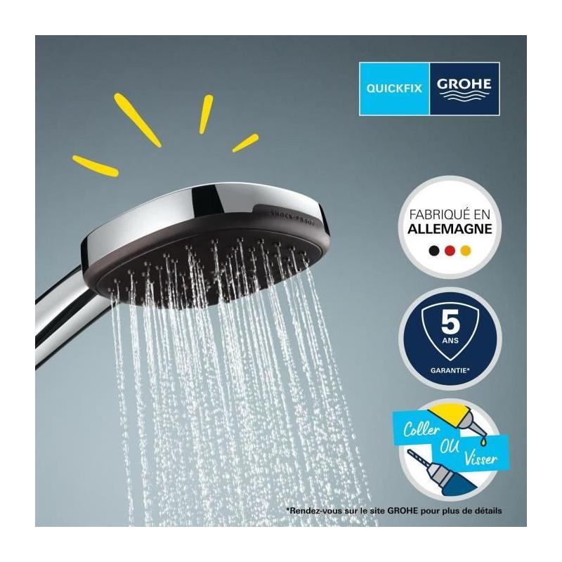 Ensemble douche GROHE Vitalio Comfort 110 - Pratique et économique