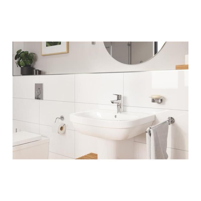Mitigeur Lavabo GROHE QUICKFIX Start - Chrome - Installation facile & économie d'eau