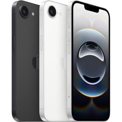 Apple iPhone 16e 256GB Blanc avec dimensions compactes