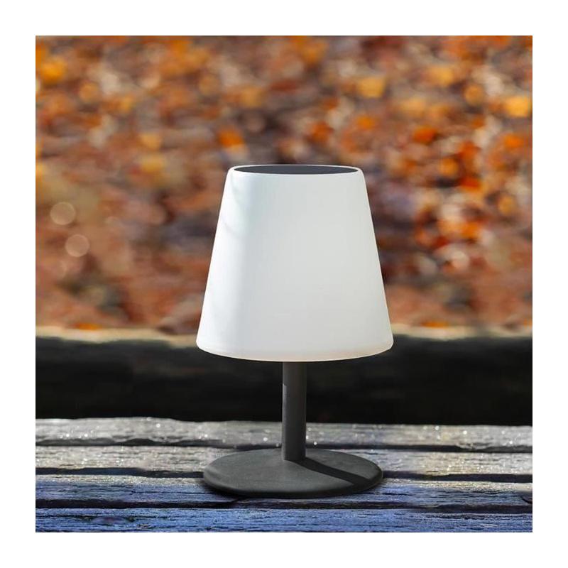 Lampe de table solaire et rechargeable - LUMISKY - STANDY TINY SOLAR - H25 cm
