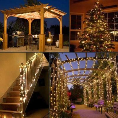 Guirlande solaire Yogy Solar - 200 LED - Blanc chaud