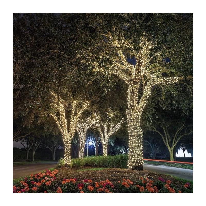 Guirlande solaire Yogy Solar - 200 LED - Blanc chaud