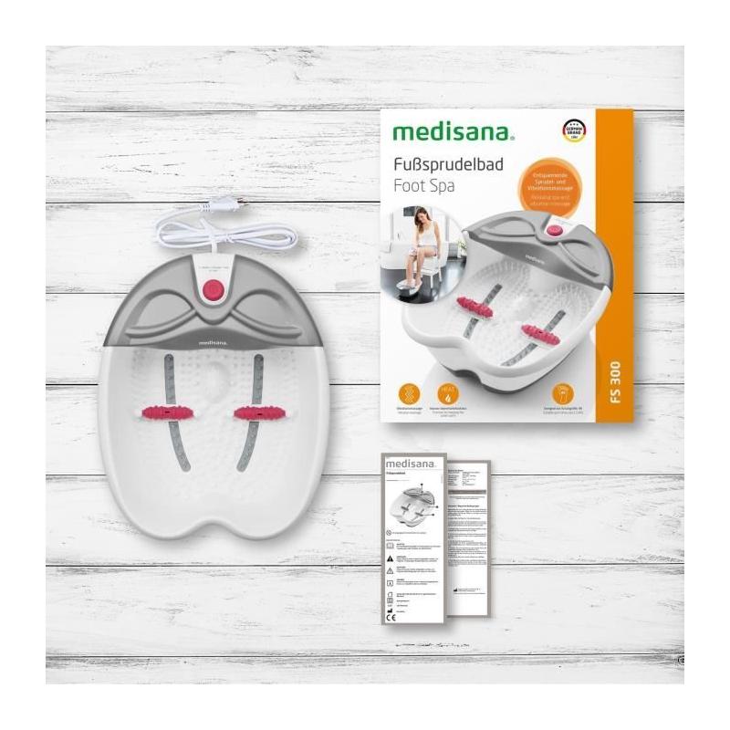 Expérience de spa relaxante avec le bain pour pieds MEDISANA - FS 300
