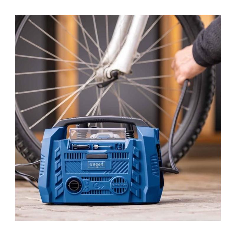 Compresseur sans fil Airforce 6 - pression max 10,3bars - SCHEPPACH 20V IXES