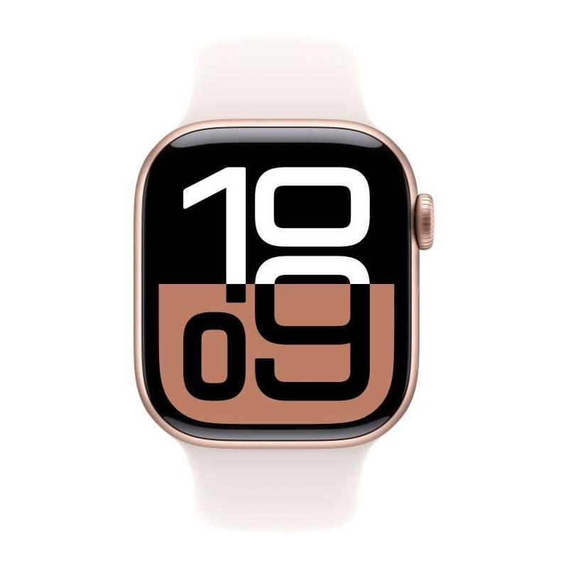 Montre Apple Watch Series 10 GPS + Cellular - 42mm - Rose Gold Aluminium