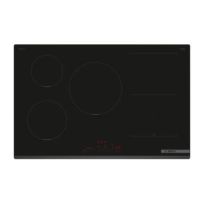 Bosch Serie 6 PVW831HC1E plaque Noir Intégré 80 cm Plaque avec zone à induction 5 zone(s)