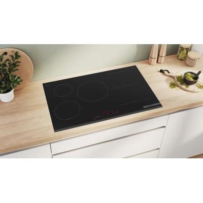 Bosch Serie 6 PVW831HC1E plaque Noir Intégré 80 cm Plaque avec zone à induction 5 zone(s)