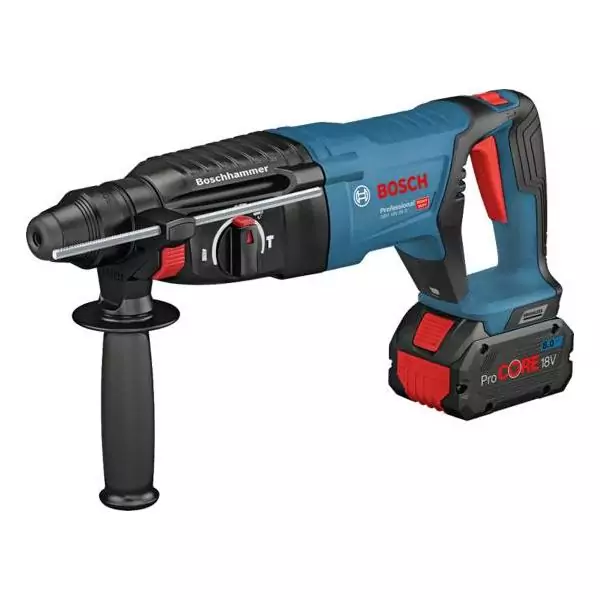 Perforateur SDS+ sans-fil GBH 18V-26 D 18 V 2,5J (sans batterie ni chargeur) en coffret standard - BOSCH