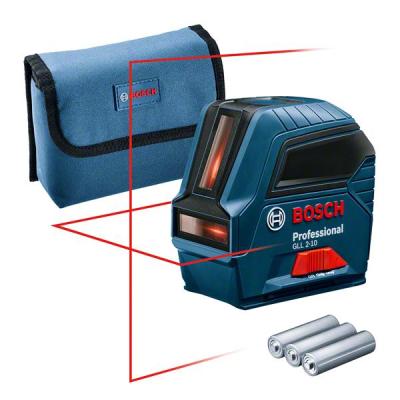 Bosch GLL 2-10 Professional Niveau de ligne 10 m 630-650 nm