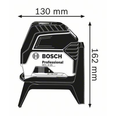 Bosch Laser points et lignes GCL 2-15 Professional