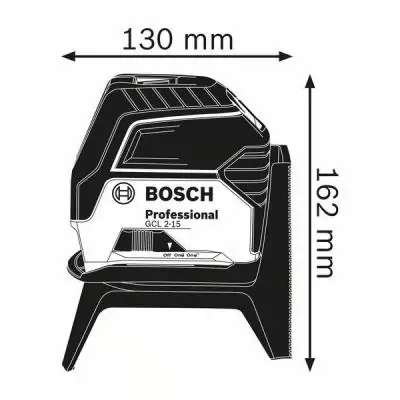 Bosch Laser points et lignes GCL 2-15 Professional
