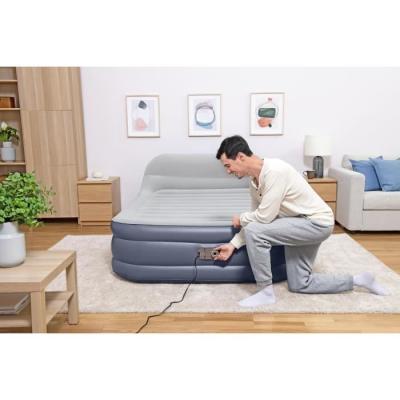 Matelas Gonflable Bestway 67923 - 2 Places, Tête de Lit, Pompe Intégrée