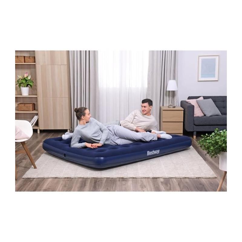 Matelas gonflable camping Bestway 2 places - Compact et confortable
