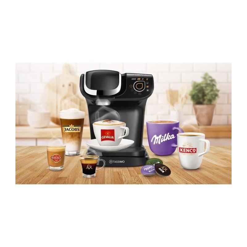 Machine à café Tassimo BOSCH TAS6502 Noir - Espresso compact