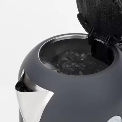 Bouilloire H.KoeNIG Boe52 - Capacité 1,7 L - Température réglable - Gris mat Bouilloire H.KoeNIG Boe52 - Capacité 1,7 L - Température réglable - Gris mat