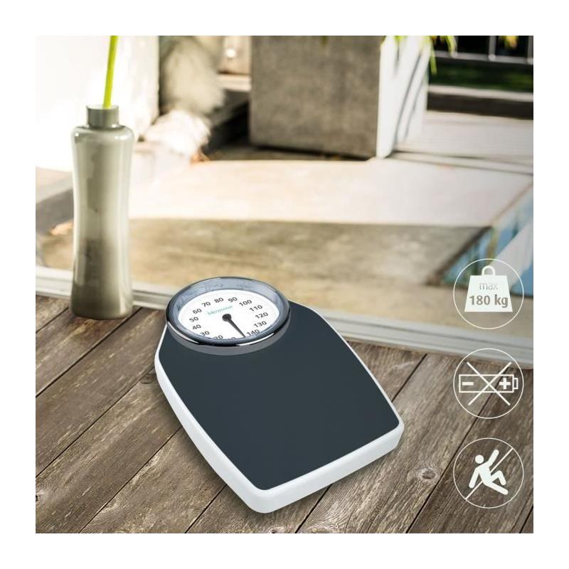 Balance rétro chic MEDISANA PSD 4046 - Graduation 500g, Portée 150kg