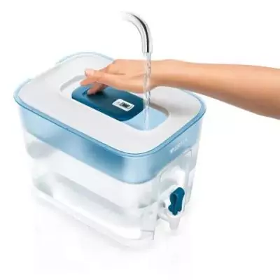 Brita Flow Filtre pour distributeur d'eau 8,2 L Bleu, Transparent