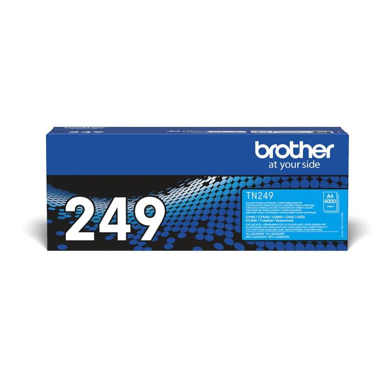 Brother TN-249C - Cartouche de toner très haute capacité originale – Cyan