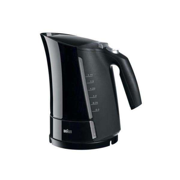 Bouilloire électrique BRAUN Multiquick 5 - 1,6 L - Noir - Systeme d'ébullition rapide