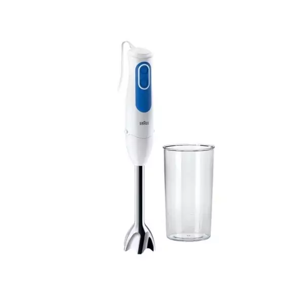 Braun MQ 3000 WH Smoothie+ 0,6 L Mélangeur par immersion 700 W Bleu, Blanc