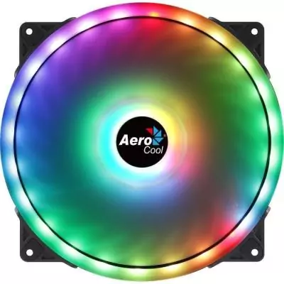 Ventilateur AEROCOOL Duo 20 ARGB - 200mm - Silencieux - RGB