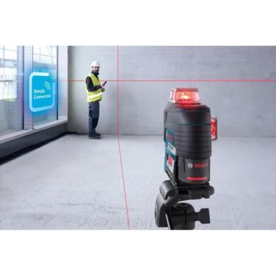 Ensemble laser ligne Bosch 360° + trépied - Précision professionnelle