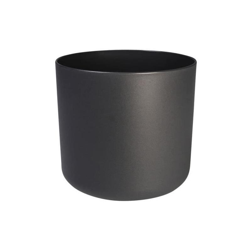 Jardinière ronde en plastique ELHO b.for soft - Ø30 - Anthracite