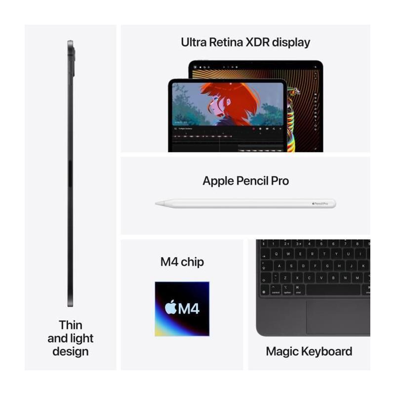Nouveau iPad Pro 13 - WiFi 256 Go - Noir sidéral