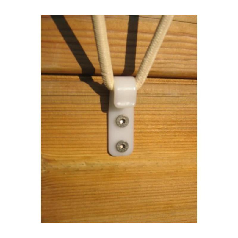 Bâche piscine bois UBBINK 300x490 - Bleue 550gr