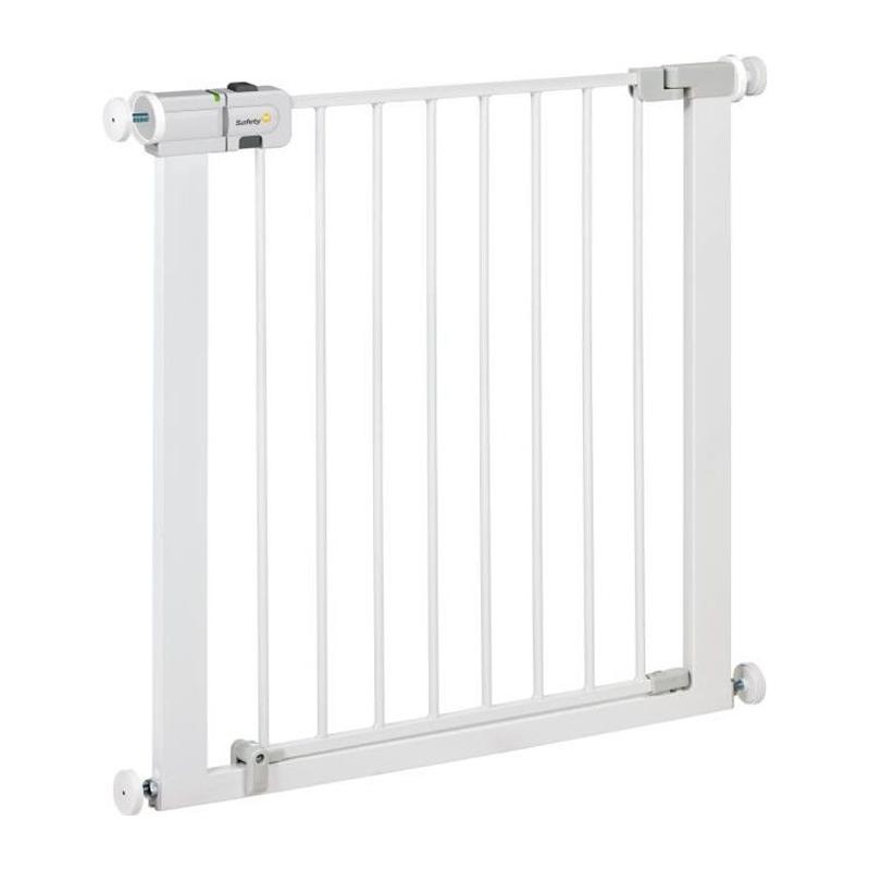 Barrière de sécurité enfant Easy Close - Métal - Blanc