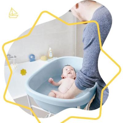 Baignoire Bébé Baleine Badabulle - Confortable et Pratique!