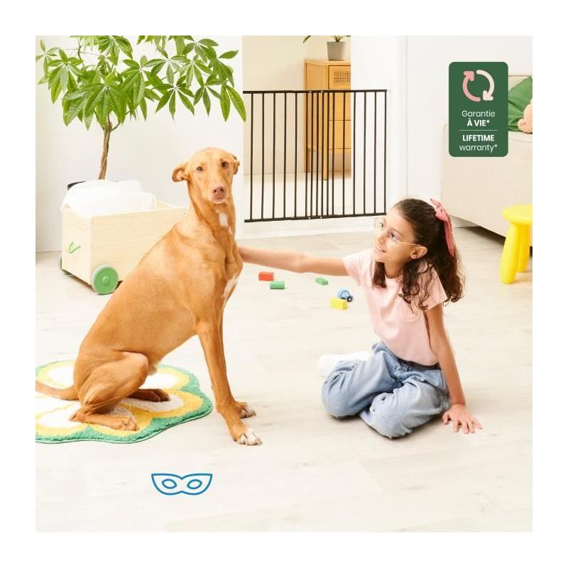 Barrière de sécurité enfant Safe&Protect XL - Extensible 60-106.5 cm