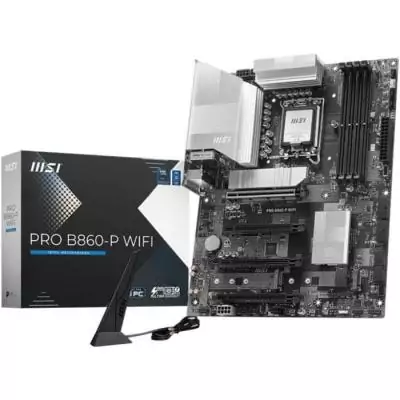 Carte mere - MSI - PRO B860-P WIFI - LGA 1851 - DDR5-SDRAM - Wi-Fi 7 - ATX