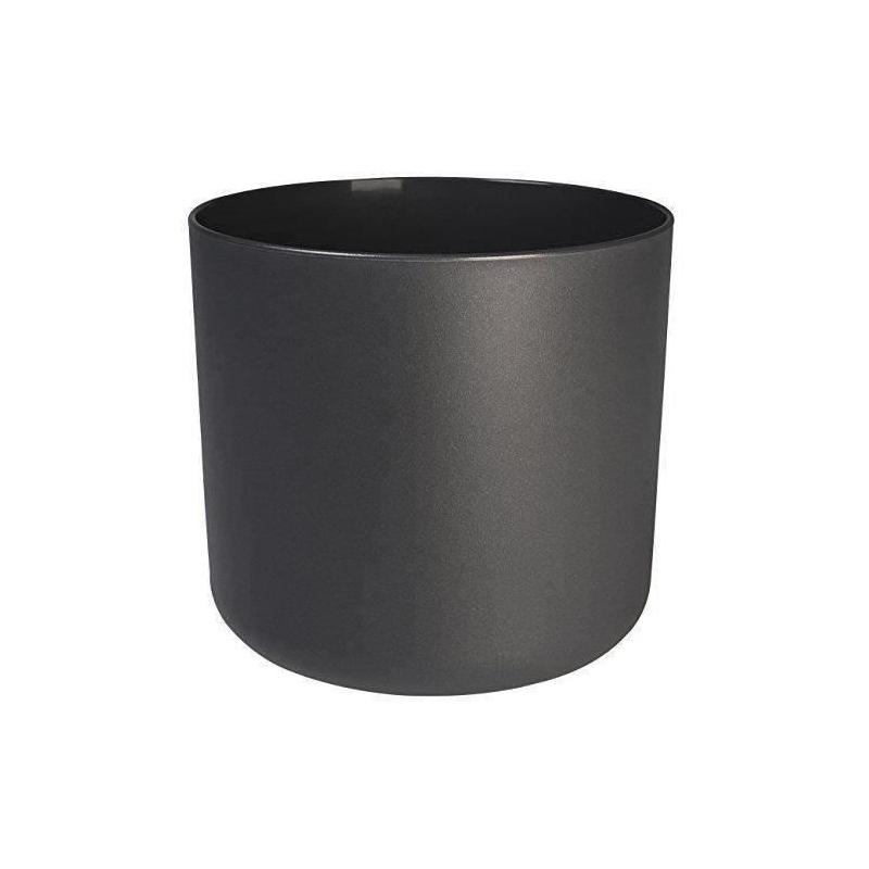Jardinière ronde ELHO B.for Soft - Noir recyclé Ø35xH32cm