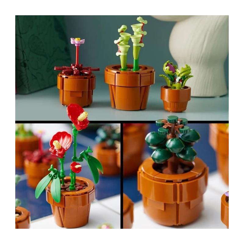 LEGO Icons 10329 Les Plantes Miniatures - Collection Botanique Déco