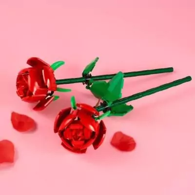 LEGO 40460 Creator Les Roses - Set de Fleurs Artificielles Déco, 8+ ans