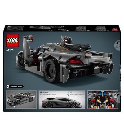 Assemblez la LEGO Technic 42173 Hypercar Koenigsegg Jesko Absolut Grise en un clin d'œil!