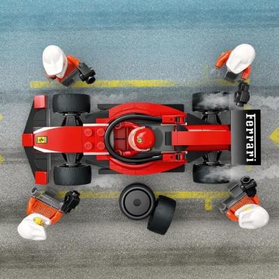 LEGO City 60443 : Arrêt au stand de F1 avec voiture Ferrari - Jeu de construction