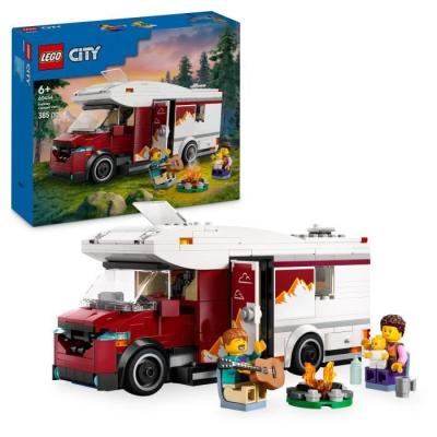 LEGO City 60454 Le camping-car d'aventures - Jeu de construction excitant