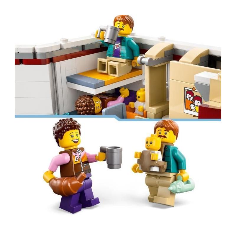 LEGO City 60454 Le camping-car d'aventures - Jeu de construction excitant