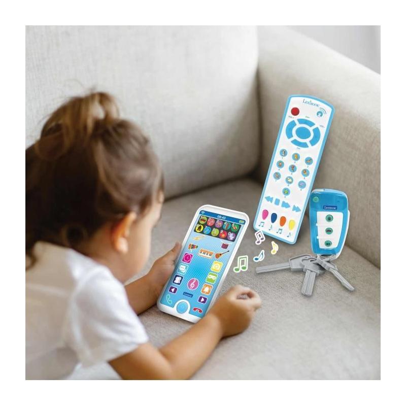 Porte-clés éducatif portable avec télécommande - Jeu pour console éducative
