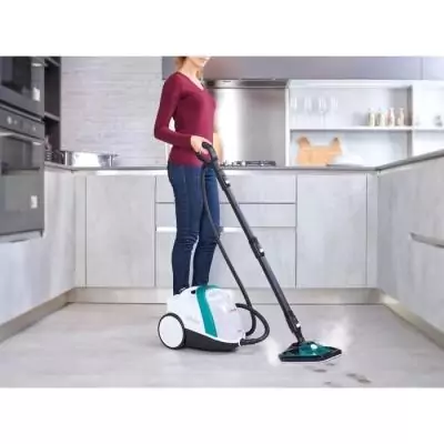 Nettoyeur Vapeur POLTI VAPORETTO SMART 100 T - Autonomie Illimitée - 4 BAR - 1500W - 9 Accessoires