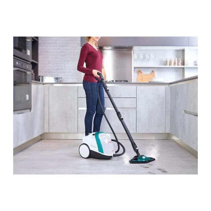 Nettoyeur Vapeur POLTI VAPORETTO SMART 100 T - Autonomie Illimitée - 4 BAR - 1500W - 9 Accessoires