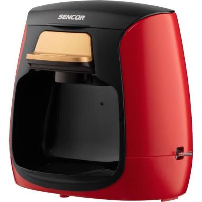 Machine à café SENCOR SCE 2101RD - Compacte et Puissante - 0,3 L - 500 W