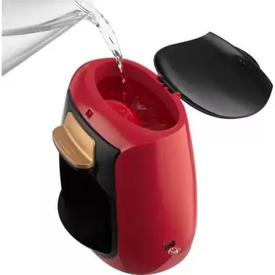 Machine à café SENCOR SCE 2101RD - Compacte et Puissante - 0,3 L - 500 W
